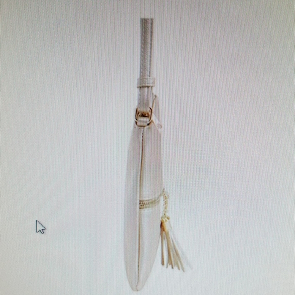 Malibu Skye vegan leather gold crossbody - Picture 6 of 7